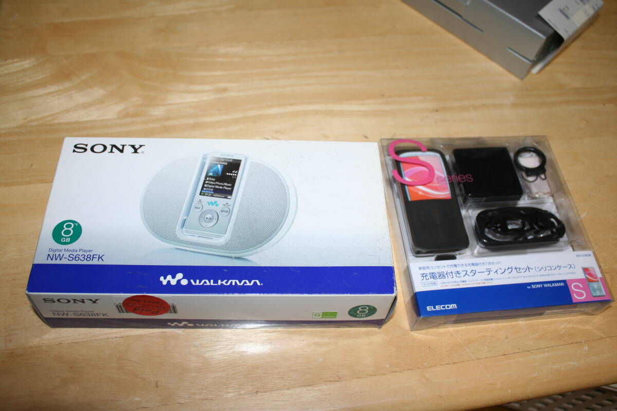 WALKMAN - SONYウォークマン スピーカー付き ライムグリーンの