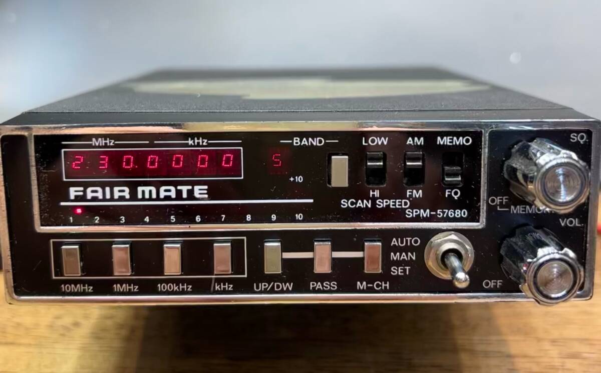 FAIR MATE MP-320 ワイドバンド受信機 Yahoo!オークション -「fair mate」(受信機) (アマチュア無線)の