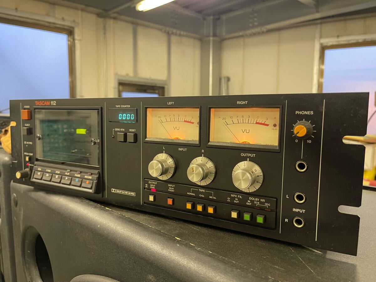 Yahoo!オークション -「tascam 112」(カセットデッキ Yahoo!オークション -「tascam 112」(カセットデッキ