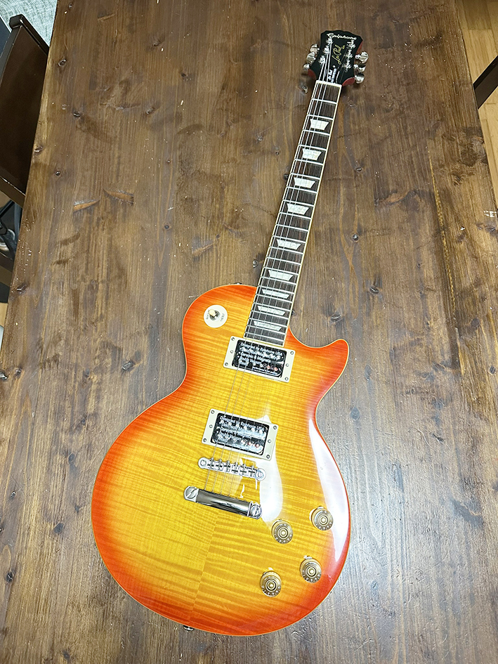 ジャンク品 Epiphone Les Paulのボディ・ネックのみ 抜け殻 Yahoo!オークション -「エピフォン ネック」の落札相場・落札価格