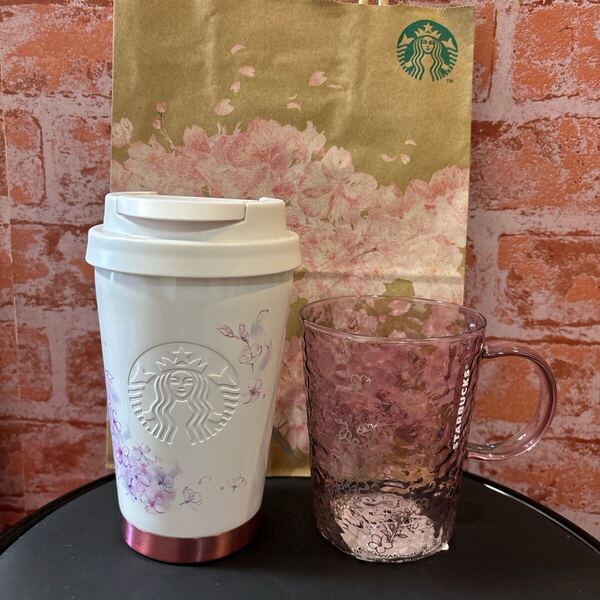 スタバ STARBUCKS スターバックス SAKURA 2025 ステンレス TOGO ロゴ タンブラー耐熱グラスマグ