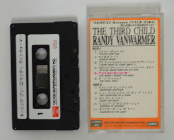 【プロモ盤カセット】モーニング・ブリーズ / ランディ・ヴァンウォーマー RANDY VANWARMER THE THIRD CHILD 稀少品