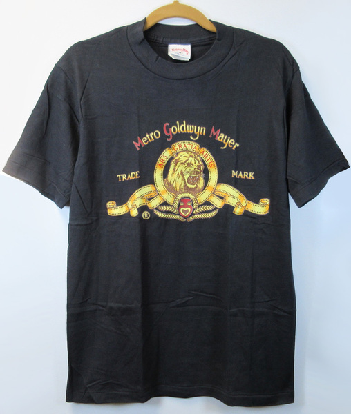 Metro Goldwyn Mayer MGM 80s VINTAGE Tシャツ デッドストック ヴィンテージ NUTMEG MADE IN USA アメリカ製