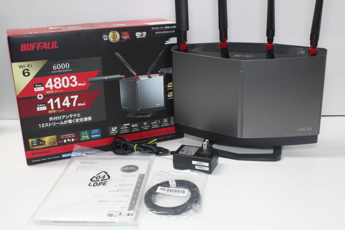 2025年最新】Yahoo!オークション -wxr-6000ax12の中古品・新品 2025年最新】Yahoo!オークション -wxr-6000ax12の中古品・新品