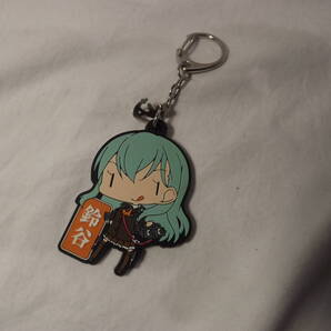 艦隊これくしょん 艦これ 鈴谷 ラバーキーホルダー ラバーマスコット