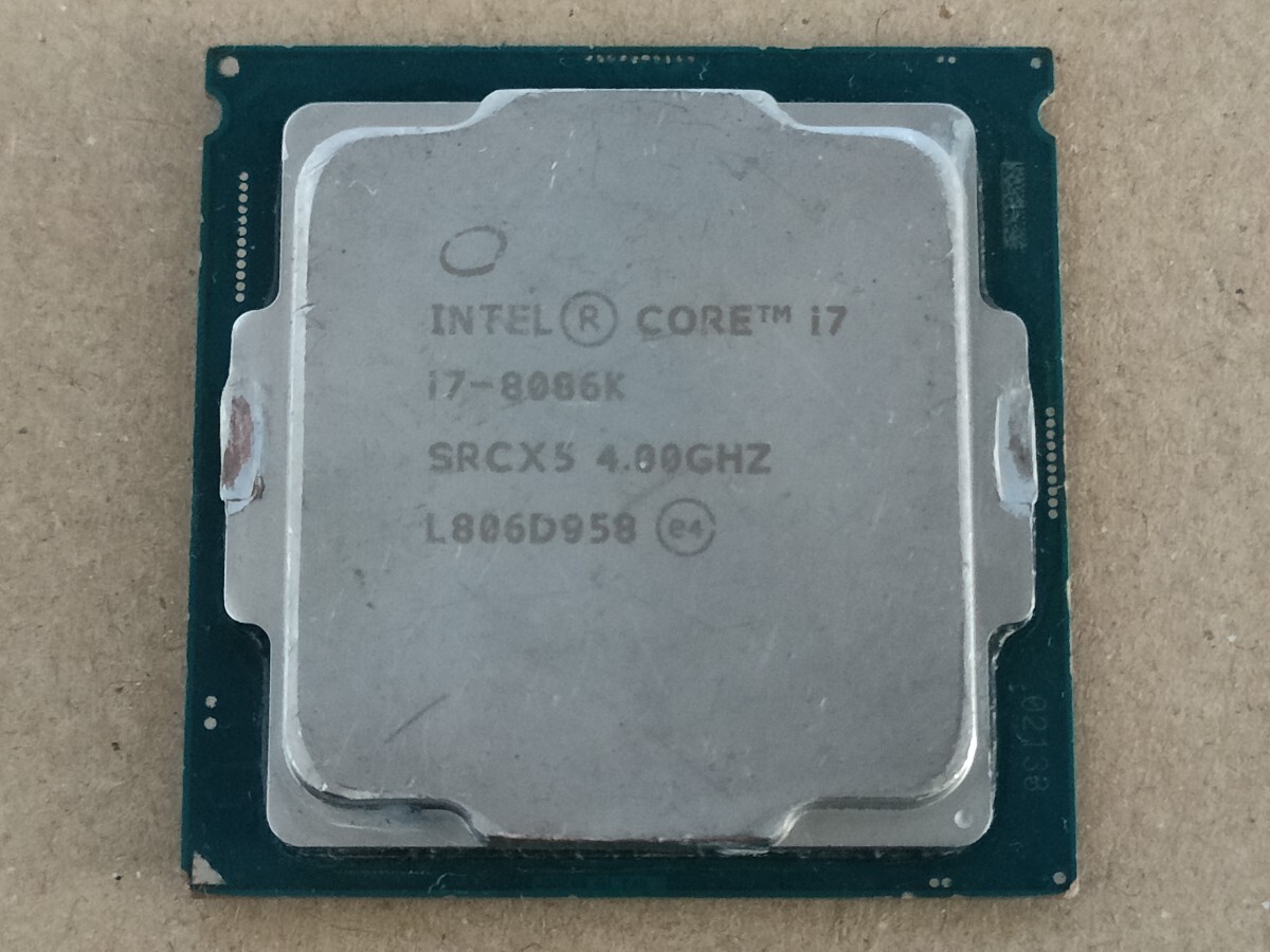 Intel Core i7 8086K [第8世代 CoffeeLake LGA1151]｜Yahoo