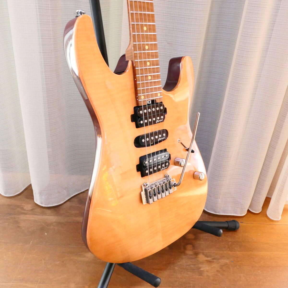 Harleybenton Fusion-III HSH Roasted ハーレーベントン エレキギター 美品 ストラトシェイプ Harley Benton