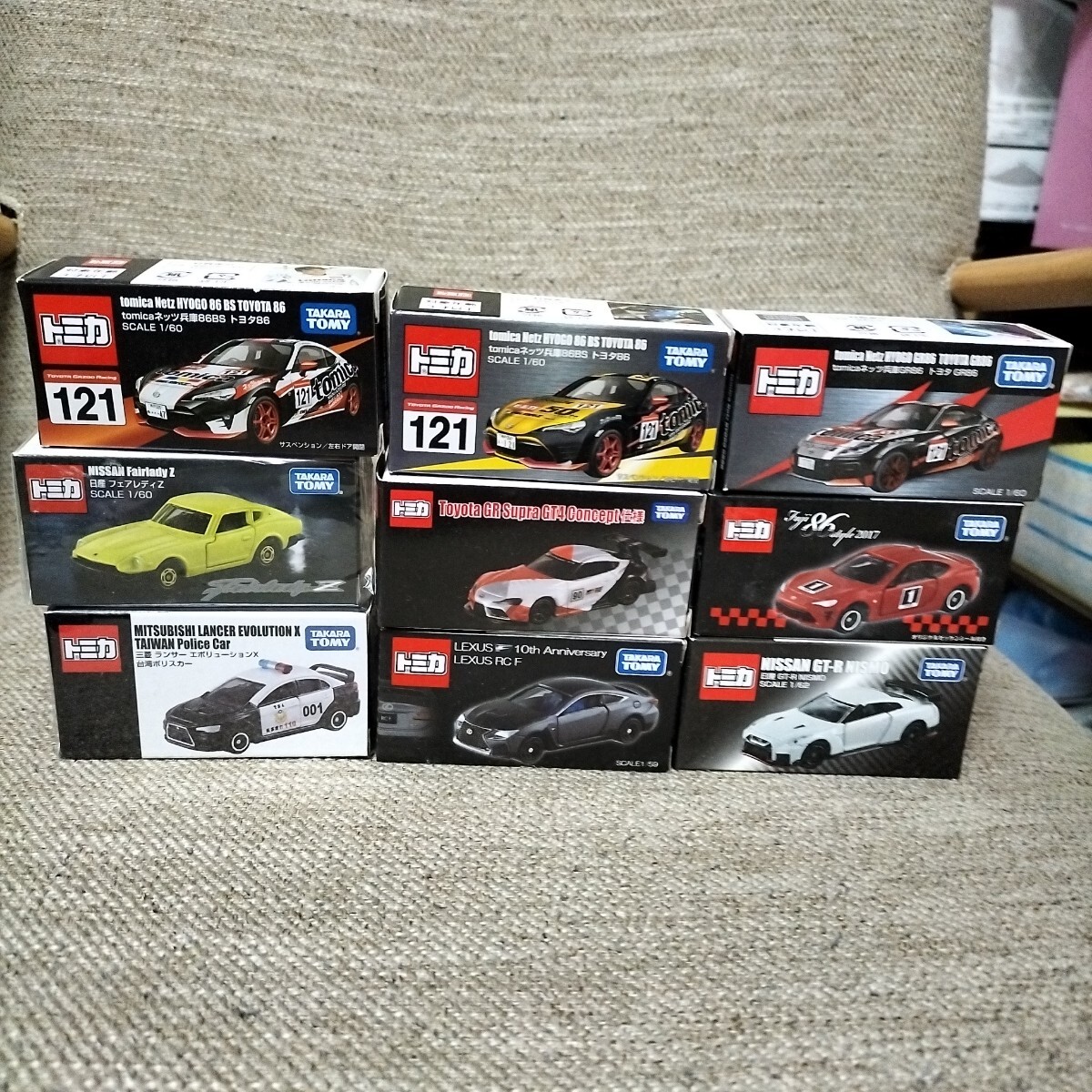 トミカ 日本製 限定・特注モデル ランダム４台セット 日産オンラインショップ：NISSAN collection Model Car - NISSAN