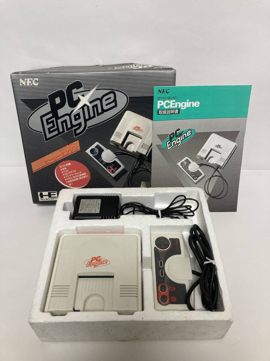 Yahoo!オークション - 箱付き PCエンジン本体/白色/初期型