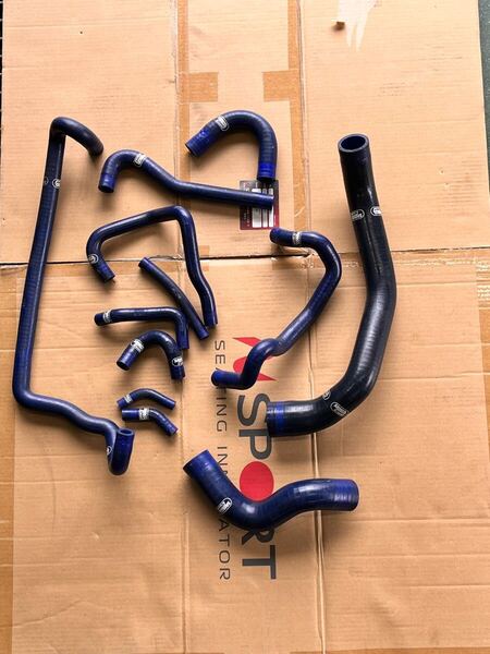SAMCO サムコ ホースキット スカイライン GT-R BNR32 RB26DETT ブルー ウォーター 水回り ラジエターホース 送料込み