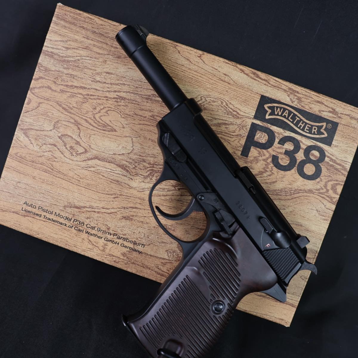 マルゼン製 HW樹脂ガスガン ワルサーP38アンクルタイプ マルゼン製 HW樹脂ガスガン ワルサーP38アンクルタイプ