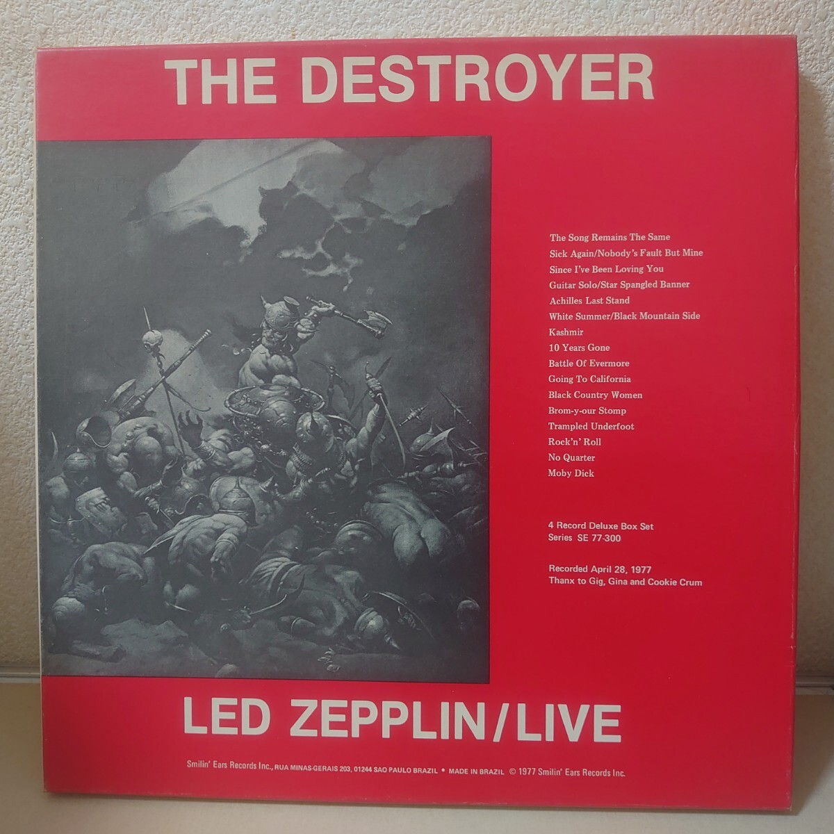 LED ZEPPELIN / THE DESTROYER Remix & Remaster「破壊神」(3CD