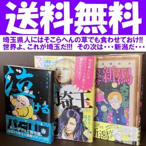 送料無料 3冊 翔んで埼玉 2万光年翔んで新潟 泣けるパタリロ 魔夜 峰央
