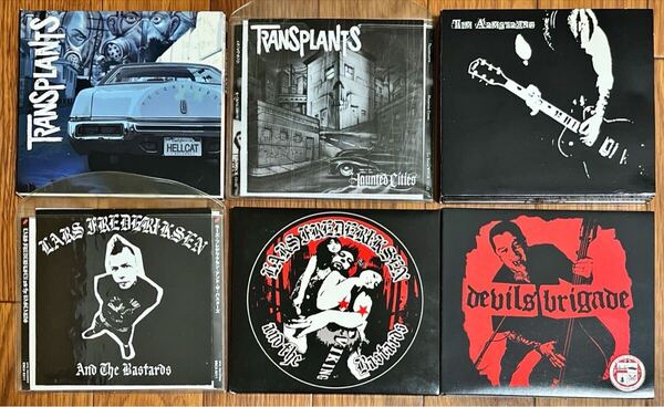 希少廃盤美品!ランシド関連初回限定CD6枚セット rancid トランスプランツ