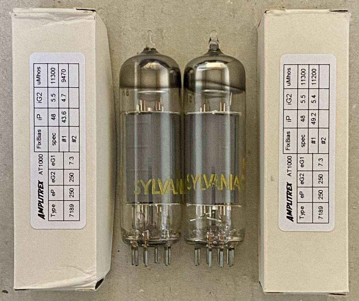 Yahoo!オークション -「7189a」(真空管) (真空管アンプ)の落札 Yahoo!オークション -「7189a」(真空管) (真空管アンプ)の落札