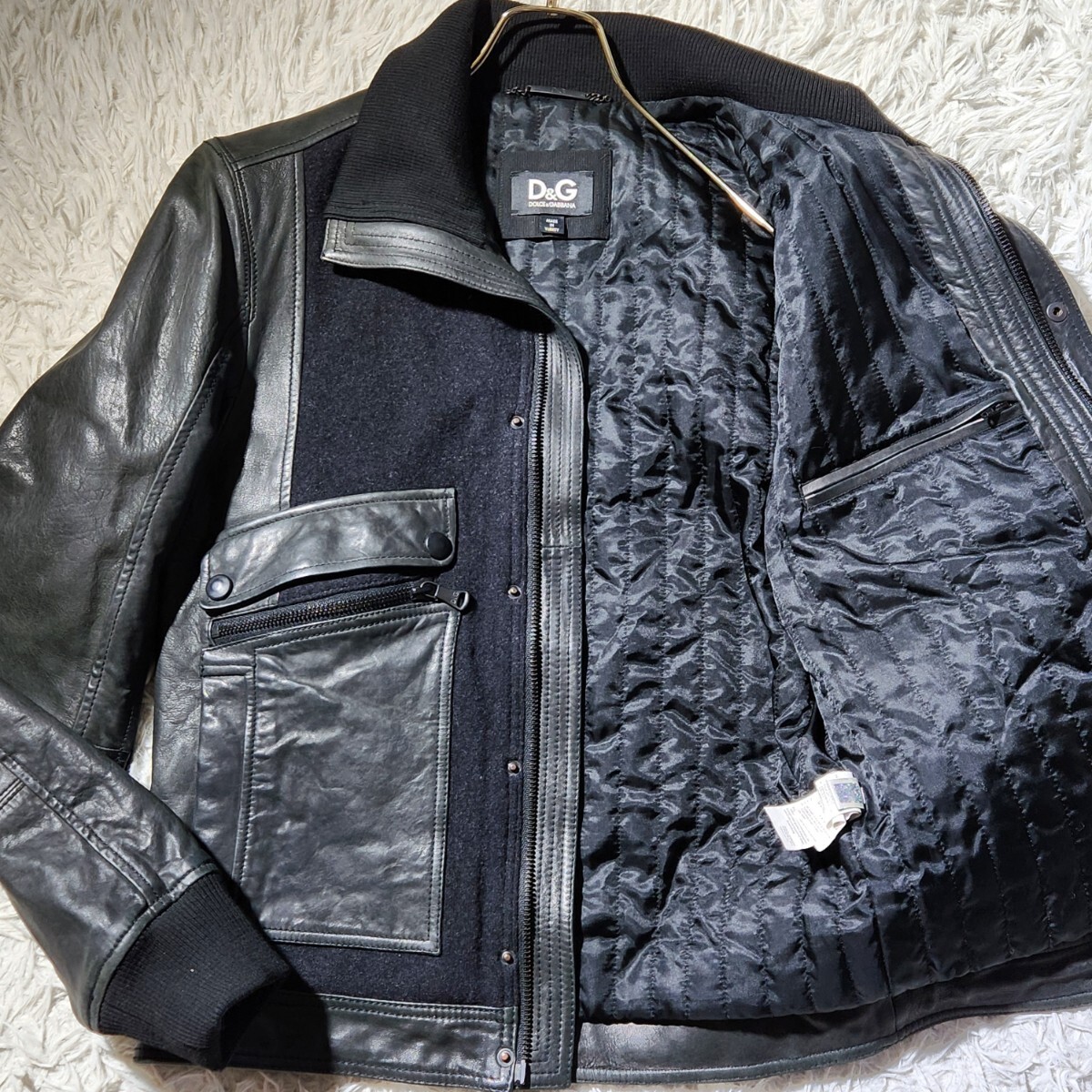 Yahoo!オークション -「ドルガバ レザー ジャケット」(ドルチェ Yahoo!オークション -「ドルガバ レザー ジャケット」(ドルチェ