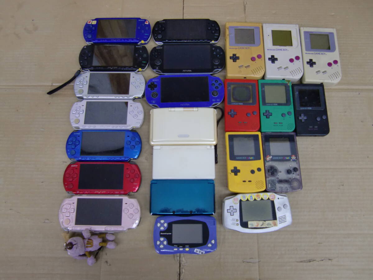 3DS DS ゲームボーイアドバンスSP PSPPSVITA ジャンクまとめ売り