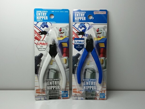 ★エントリーニッパー ホワイト ブルー 白青プラモデル 新品未開封★