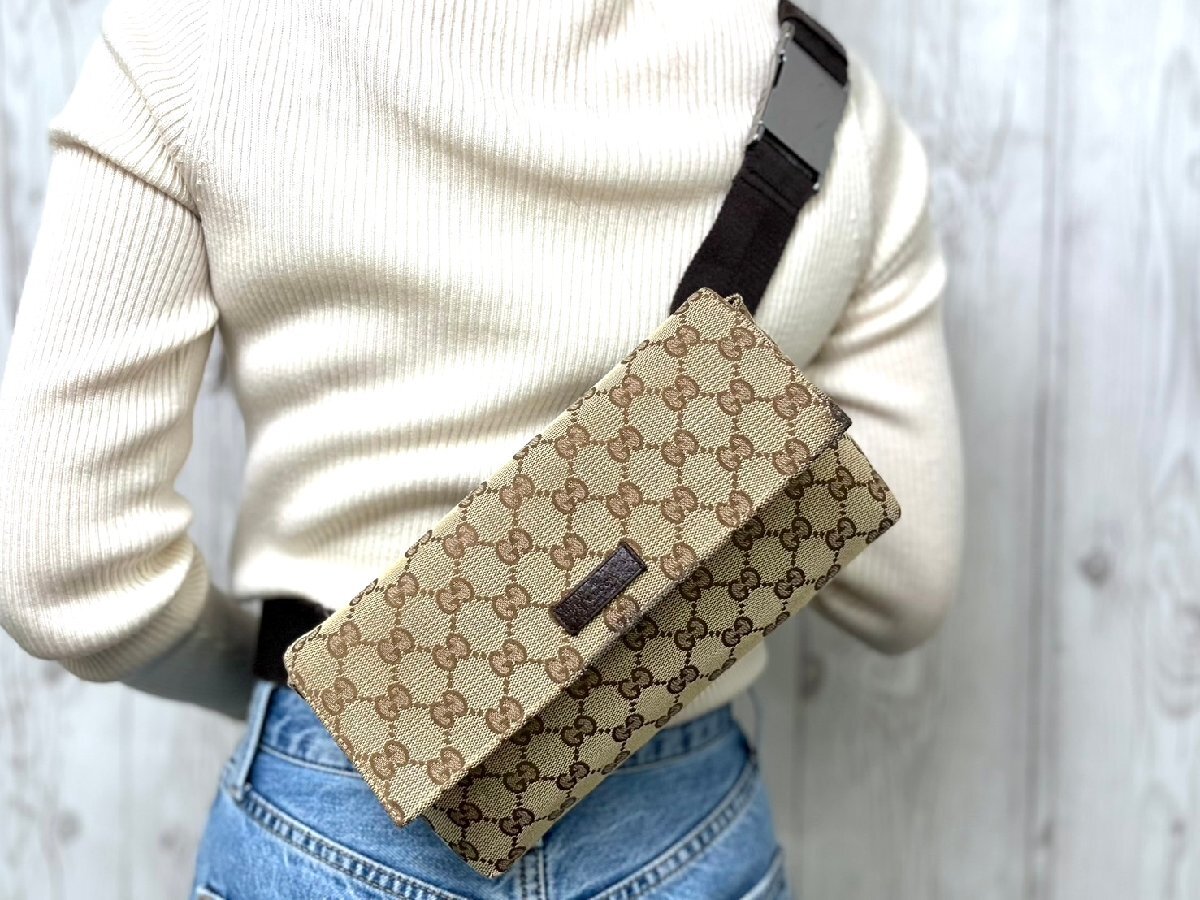 Yahoo!オークション -「gucci グッチ ggキャンバス ウエスト Yahoo!オークション -「gucci グッチ ggキャンバス ウエスト