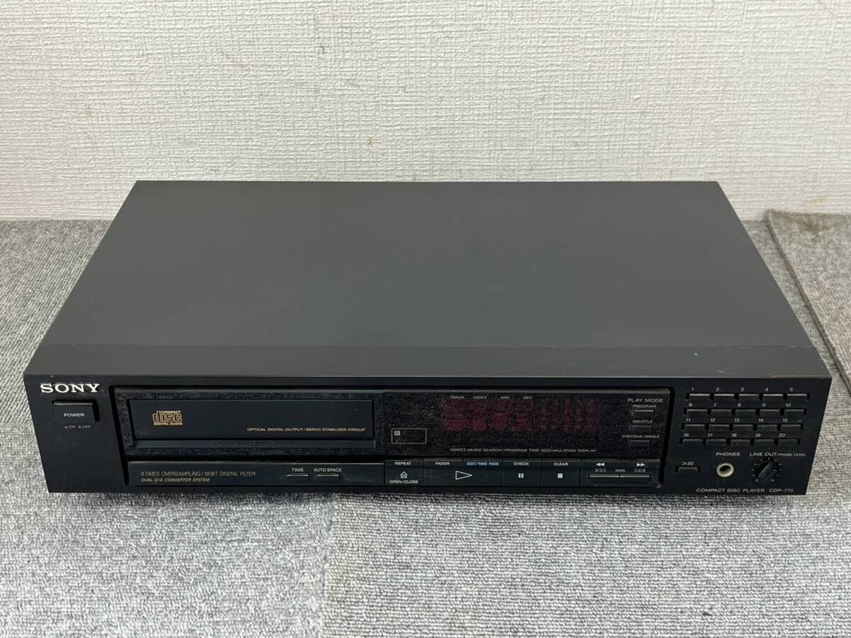 SONY CDP-770の仕様 ソニー