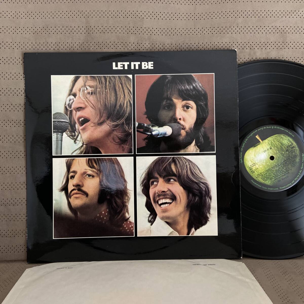 Yahoo!オークション -「(赤 レッド red)」(LET IT BE) (Beatles