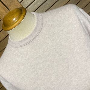 新品 サイドスロープ(日) カシミア100% クルーネックニット【1】ライトピンク 日本製 定価4万円