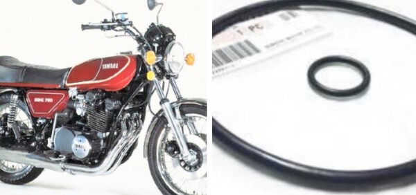 ■送料込み■GX750 オイルエレメントカバー オーリング YAMAHA純正 エンジン フィルター