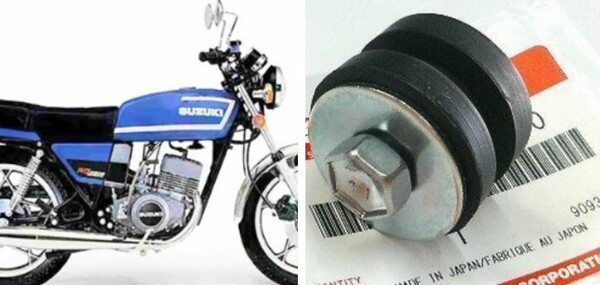 ■送料込み■RG250E RG250 タンクゴム SUZUKI ガソリンタンク