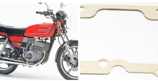 ■送料込み■RG250 RG250E キャブガスケット 2枚セット フロートカバー