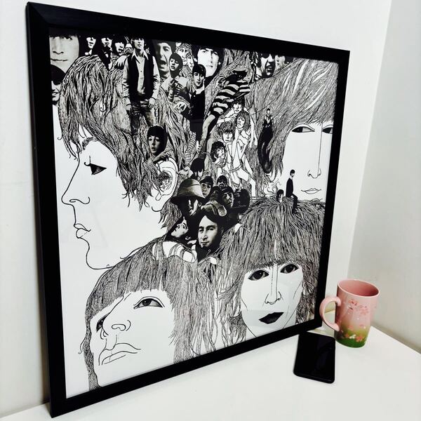 【50cm×50cmポスター】Beatlesビートルズ リボルバー