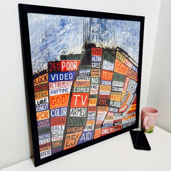 50×50cmポスター radiohead hail to the thief
