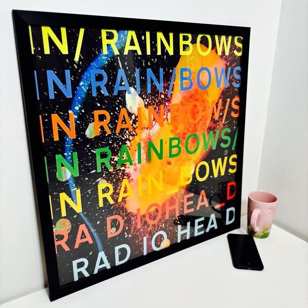 【50cm×50cmポスター】 radiohead in rainbows