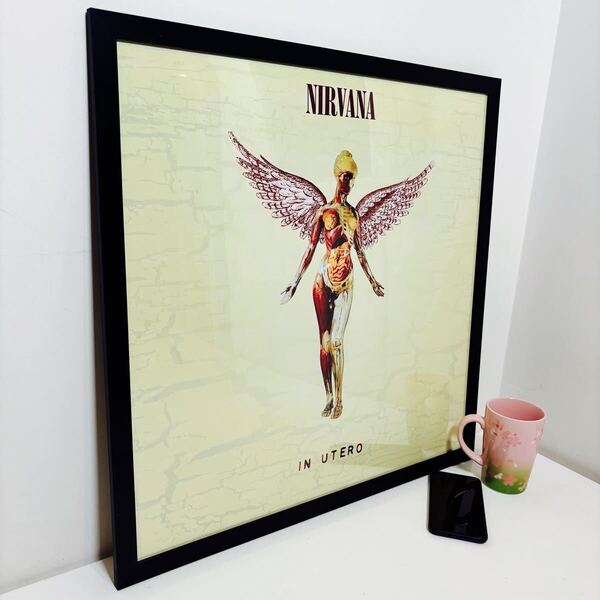 【50cm×50cmポスター】ニルバーナ イン・ユーテロ In Utero