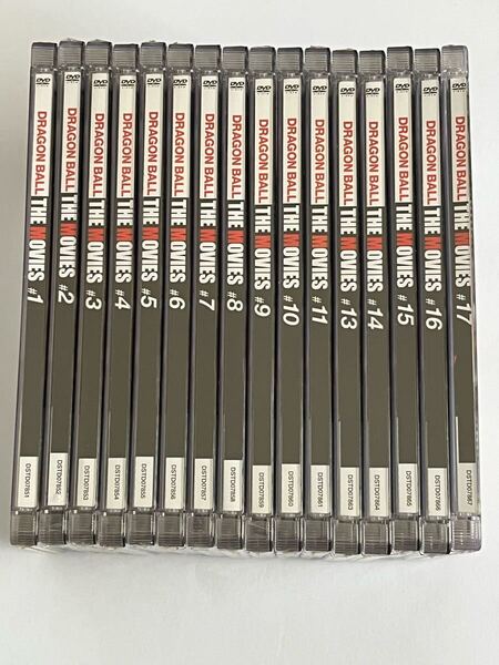ドラゴンボール THE MOVIES 16巻セット DVD 新品未開封 12巻なし