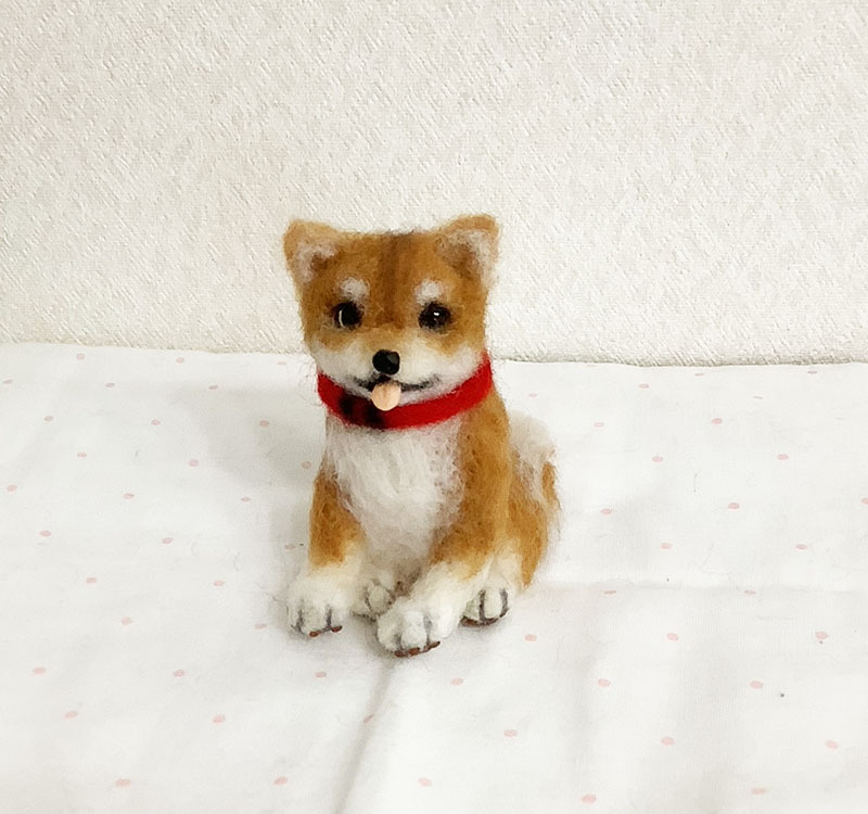Yahoo!オークション - 羊毛フェルト 犬 柴犬 子犬 Yahoo!オークション - 羊毛フェルト 犬 柴犬 子犬