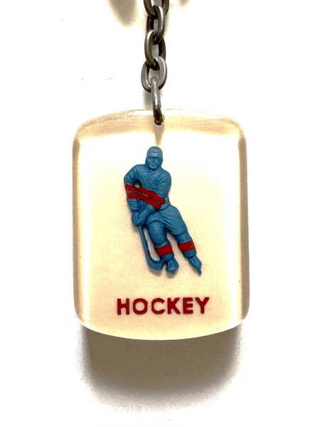 【フレンチキーホルダー】ブルボン 「GRENOBLE OLYMPICS HOCKEY」