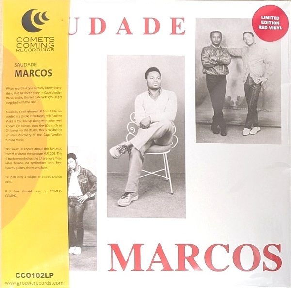 Marcos (=Paulino Vieira) - Saudade 100枚限定再発レッド・カラー・アナログ・レコード