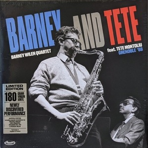 Barney Wilen バルネ・ウィラン, Tete Montoliu, Riccardo Del Fra, Aaron Scott - Barney and Tete Grenoble '88 限定アナログ・レコード