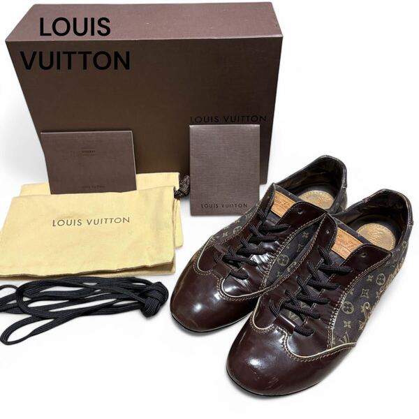 LOUIS VUITTON ルイヴィトン モノグラム イディール スニーカー 37 1/2