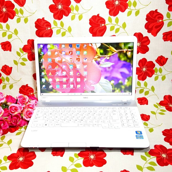 最新Win11/Core-i5/新品マウス付き/大人気NEC/LAVIEホワイト色/ソフト多数インストール/大容量SSD256G/高速メモリ8GB/オフィス