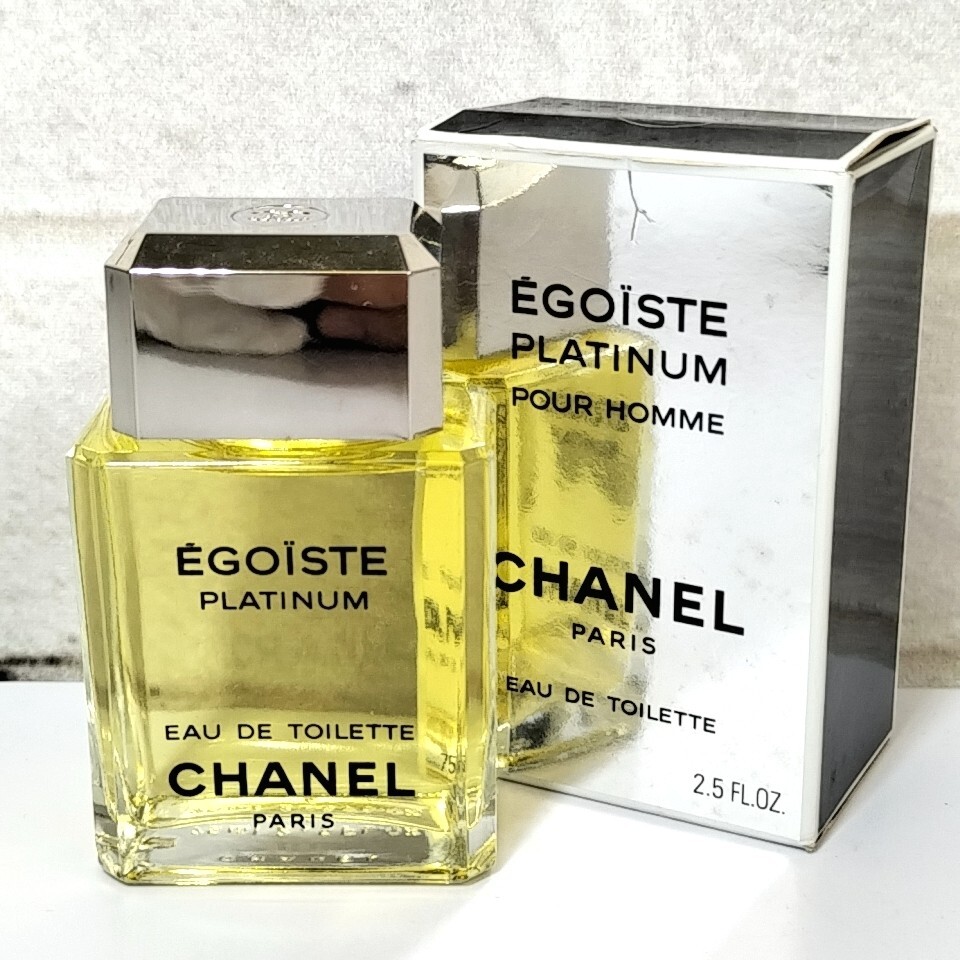 新品未使用 シャネル エゴイスト プールオム 75ml 香水(男性用)