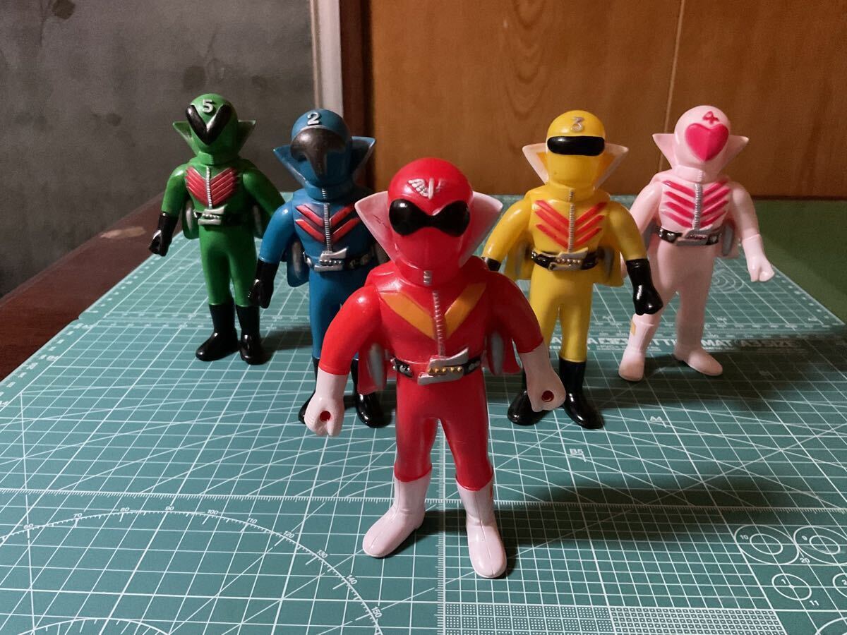 Yahoo!オークション -「ゴレンジャー ソフビ」(ビンテージ) の Yahoo!オークション -「ゴレンジャー ソフビ」(ビンテージ) の