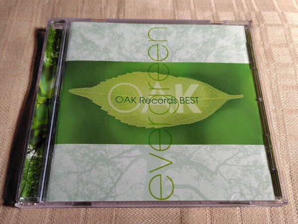 「evergreen OAK Records BEST」大泉洋/スターダストレビュー/ジェイウォーク/沢田知可子/杉真理/パーソンズ