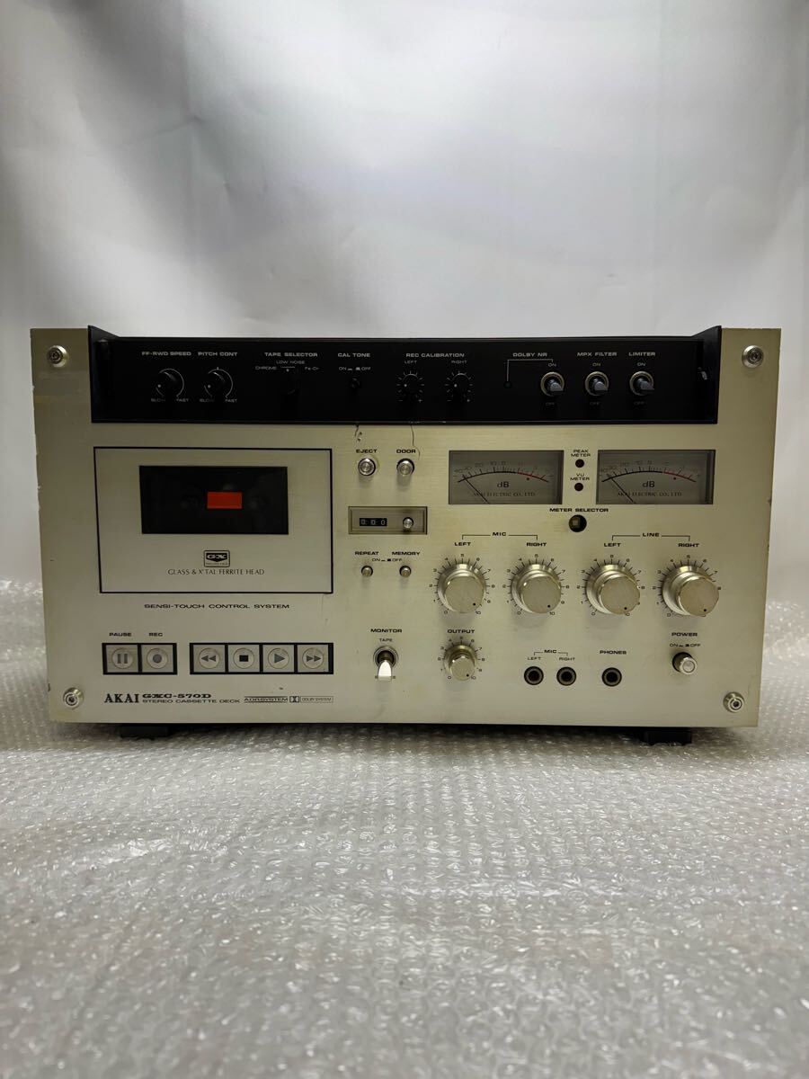 Yahoo!オークション -「akai(gxc-570d)カセットデッキ Yahoo!オークション -「akai(gxc-570d)カセットデッキ