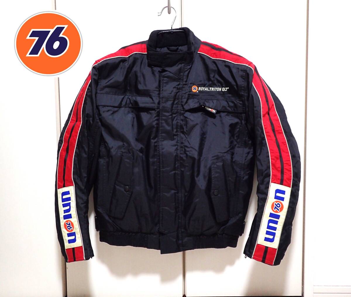 76 lublicants ライダースジャケット エコレザー スタジャン 中綿