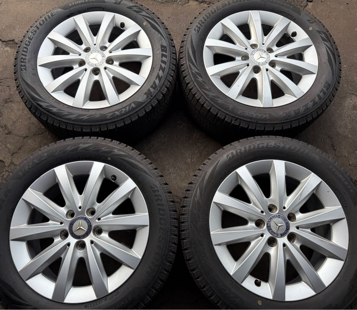 正規品】ベンツ W246 Bクラス 純正 16in 6.5J +49 PCD112