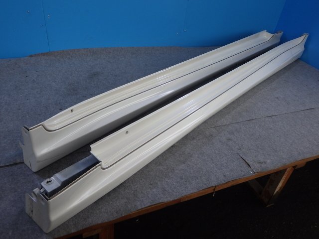 [E] Modellista MODELLISTA боковой спойлер боковой юбка Toyota оригинальная боковая подножка GWS204 Crown 062 white pearl GRS200