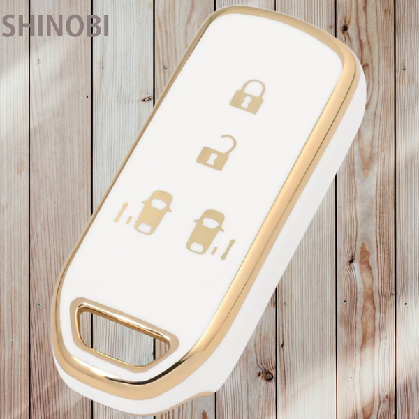 HONDA ホンダ NBOX N-BOX+ Nワゴン N-WGN等に適応 スマートキーケース 4ボタン 光沢感のある柔軟なTPU素材 摩擦に強い