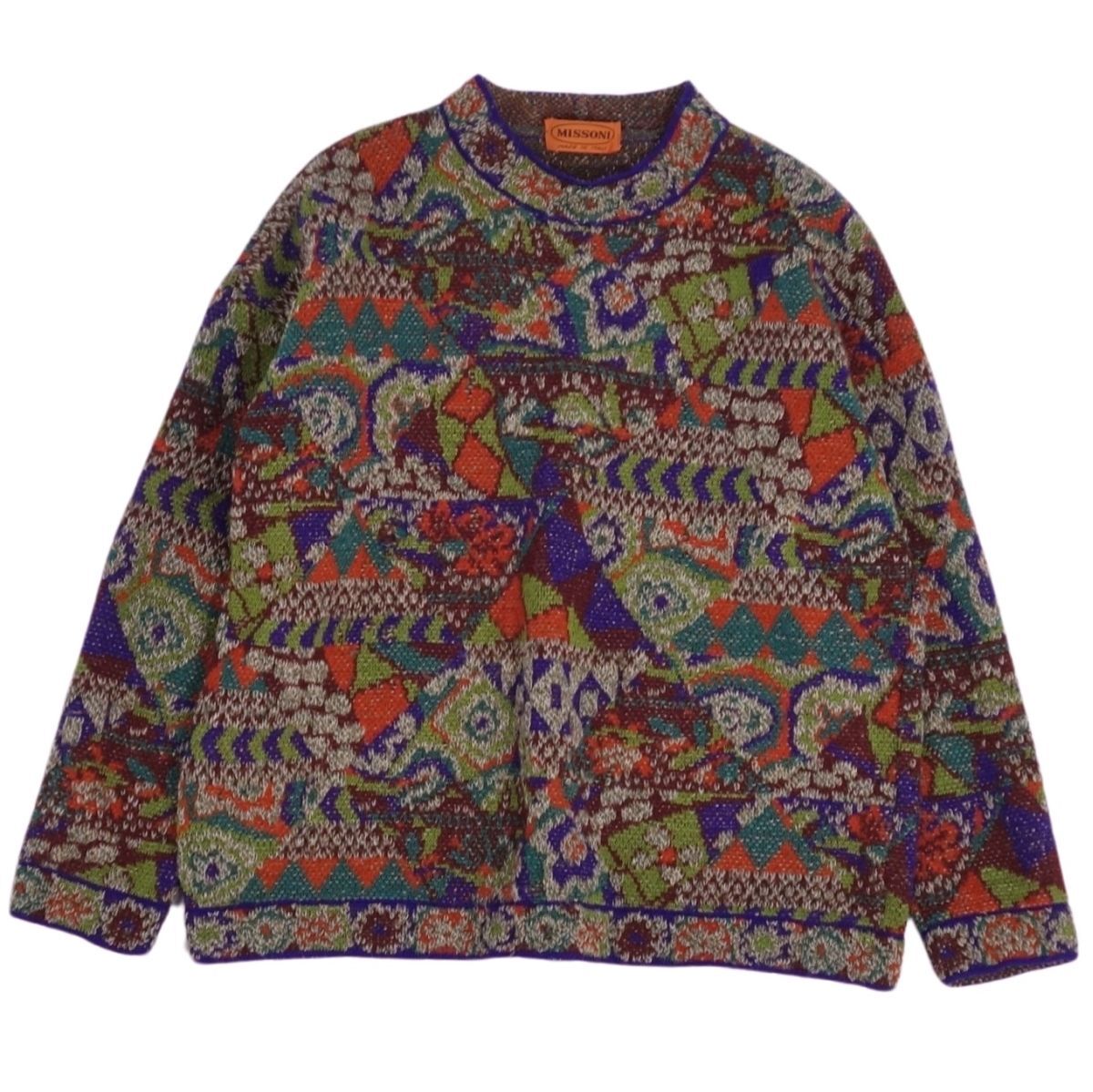ミッソーニ ニット セーター MISSONI 未使用品 N WOOL72