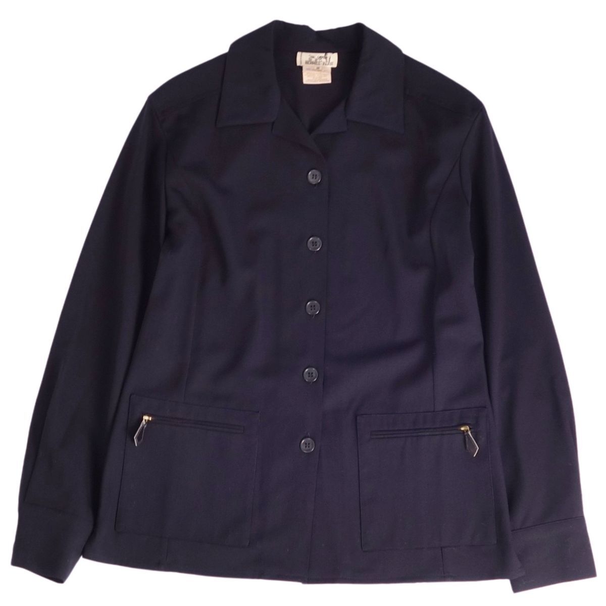 美品　エルメス　シャツブラウス　　サイズ36 未使用 エルメス HERMES シャツ ブラウス ロングスリーブ